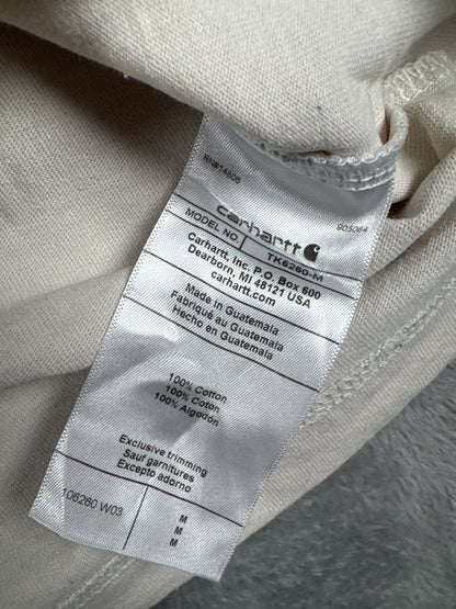 Carhartt Men's Loose Fit White Cotton T-Shirt Size M