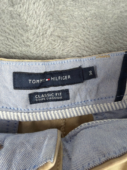 Tommy Hilfiger Classic Fit Beige Shorts W36
