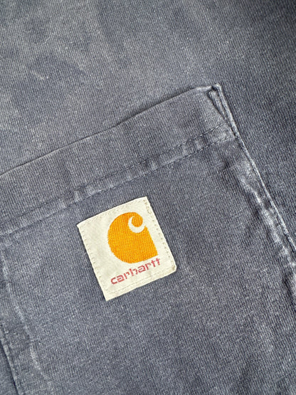 Carhartt Original Fit Tall Dark Blue Graphic T-Shirt Size XL