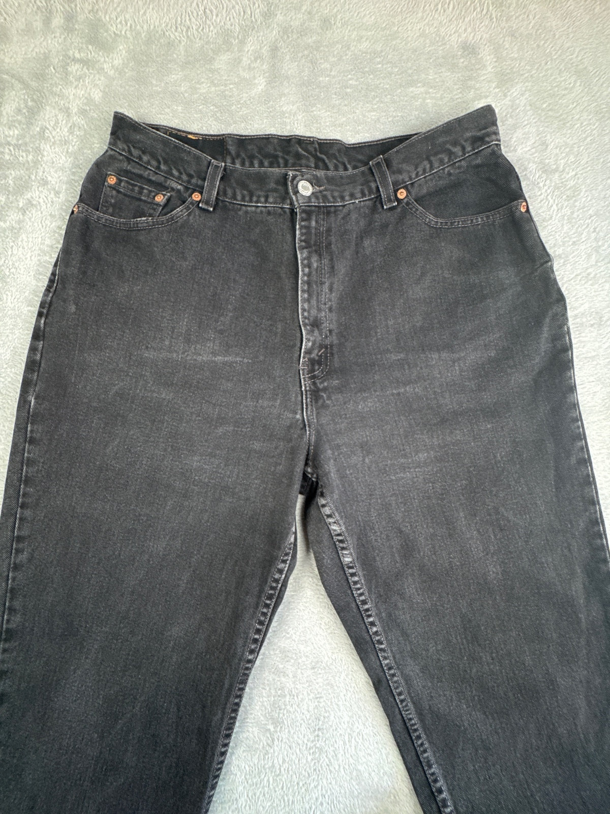 Levi's 512 Slim Fit Tapered Leg Black Denim Jeans W32