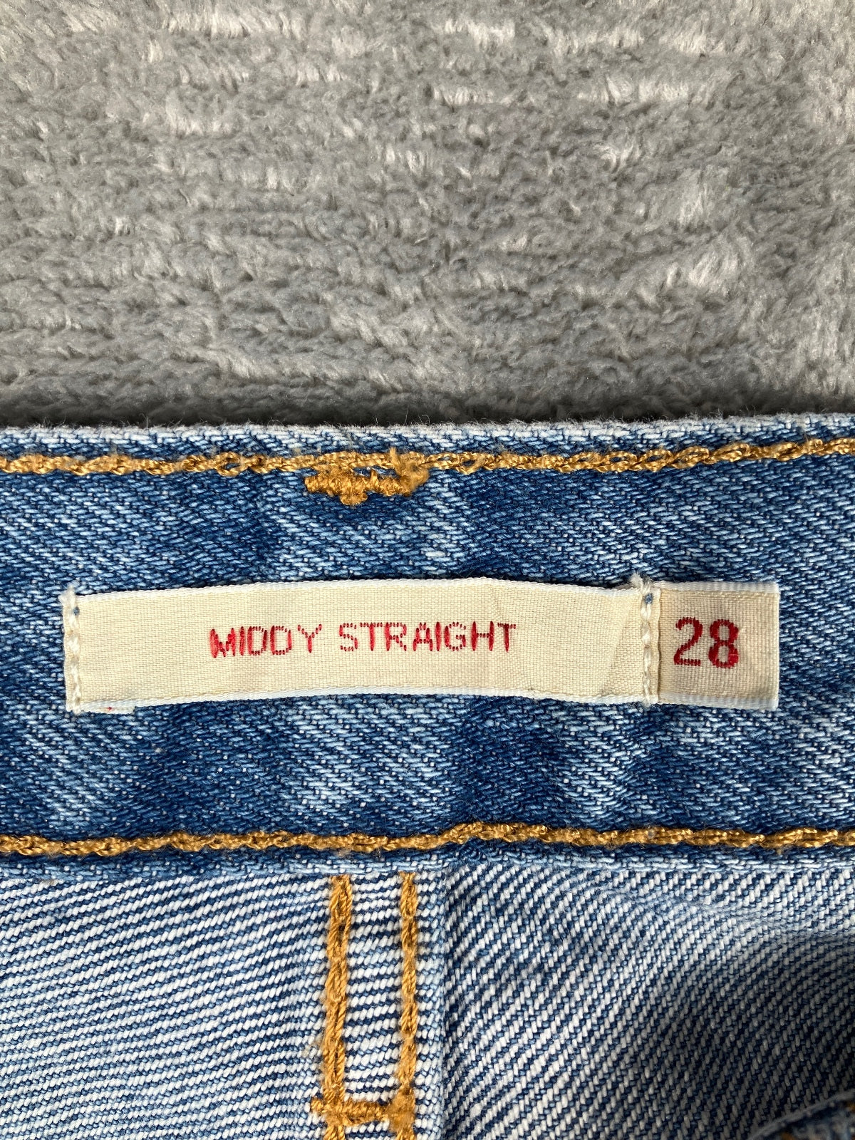 Levi's Premium Capital E Middy Straight Denim Jeans W28