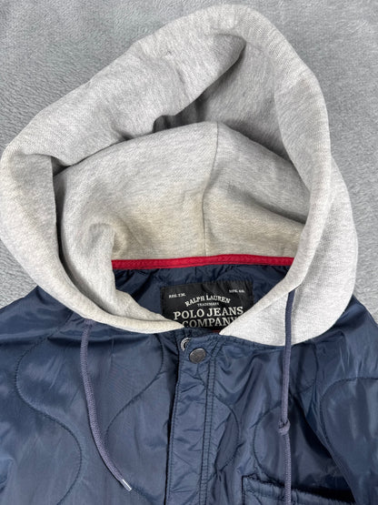 Polo Jeans Co. Ralph Lauren Quilted Navy Jacket Size M
