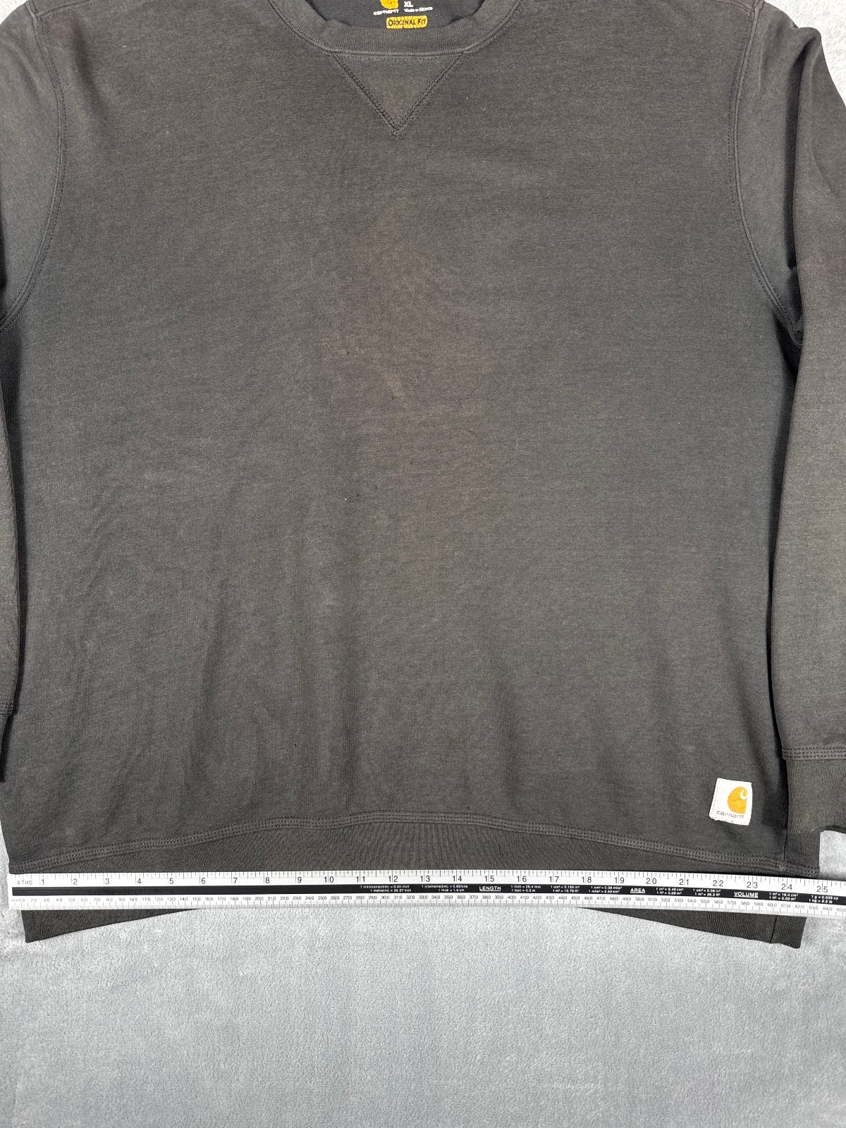 Vintage  Original Fit Black Crewneck Sweatshirt XL