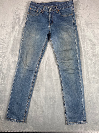 Levi's 511 Slim Fit Blue Denim Jeans W29 L32
