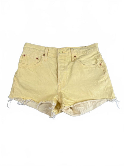 Levi's Premium 501 Yellow Denim Shorts W29