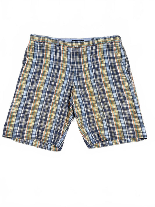 Tommy Hilfiger Men's Plaid Casual Shorts W38