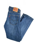 Levi's 513 Slim Straight Blue Jeans W32 L32