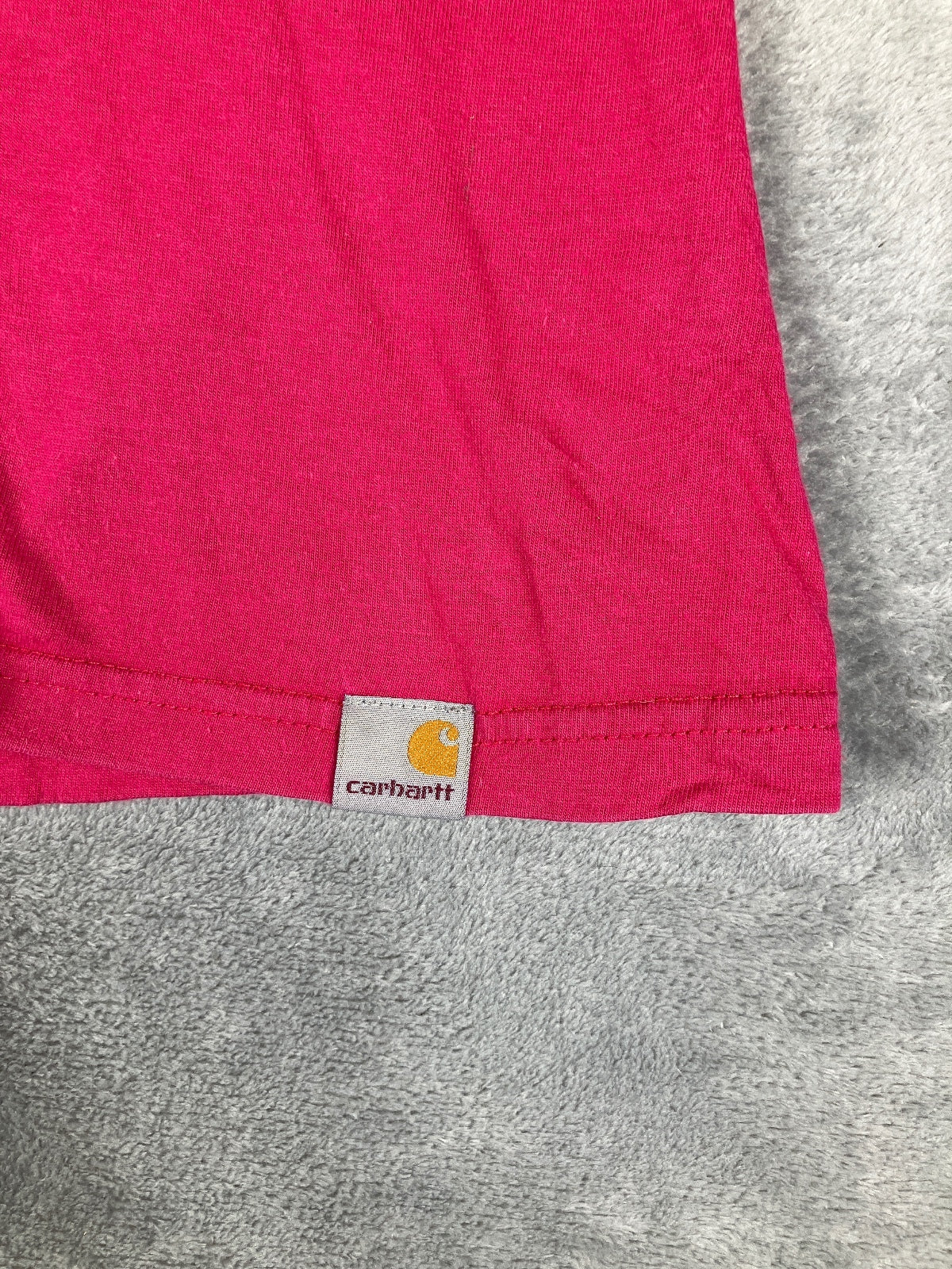 Carhartt Work In Progress Large Red Graphic T-Shirt Size L
