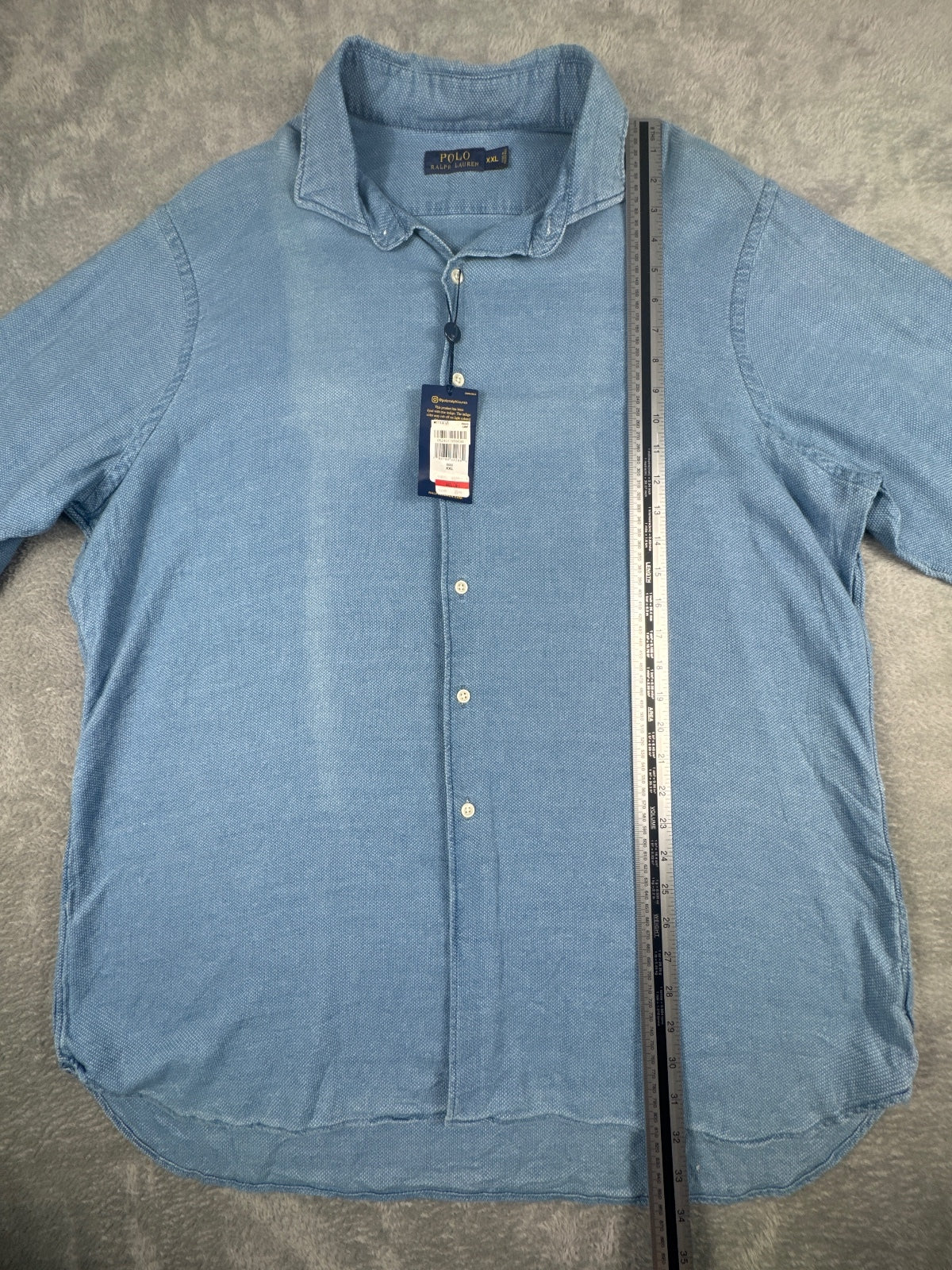 Polo Ralph Lauren Light Blue Shirt Size XXL