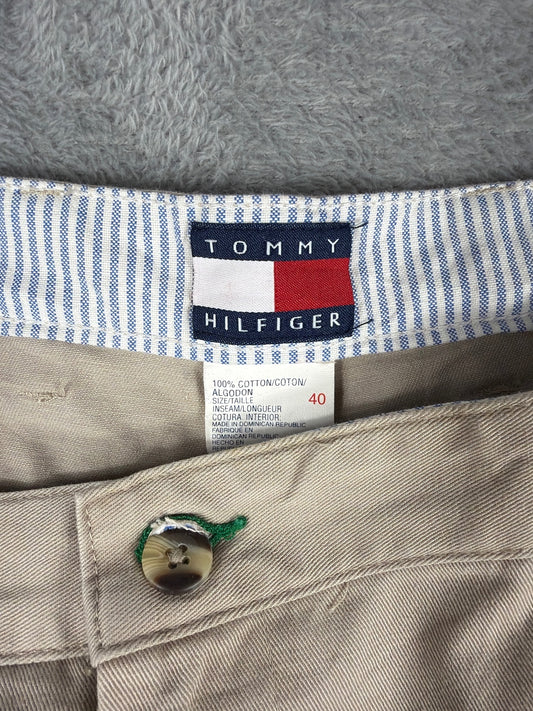 Tommy Hilfiger Beige Cotton Shorts W40