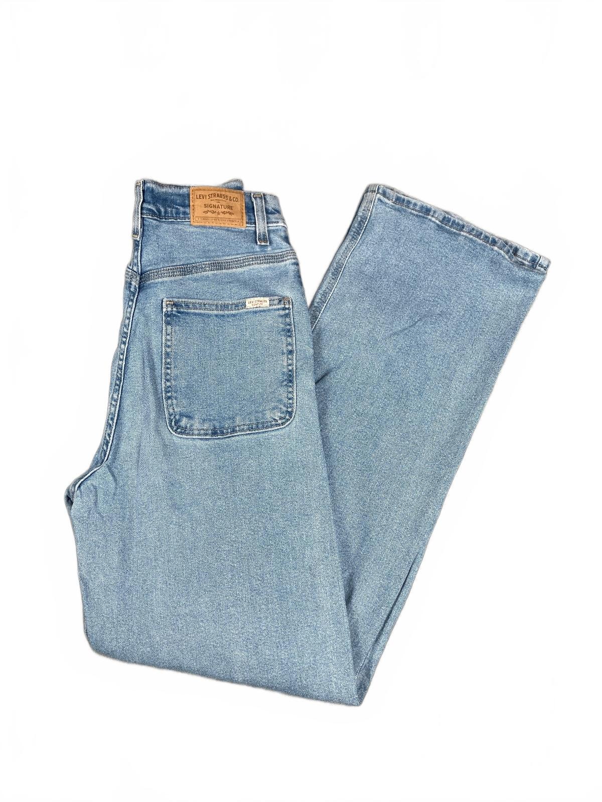 Levi's Signature High-Rise Loose Straight Jeans Size 0