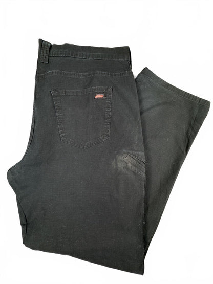 Dickies Men's Black Work Pants with Utility Pockets W42 L30