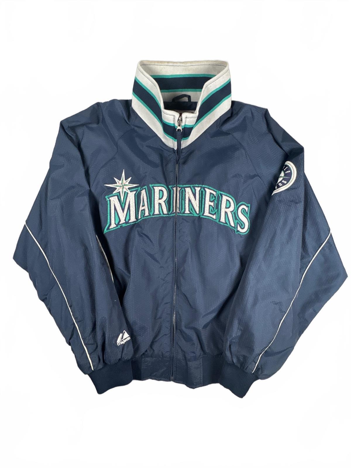 Majestic Seattle Mariners Authentic Collection Jacket Size M