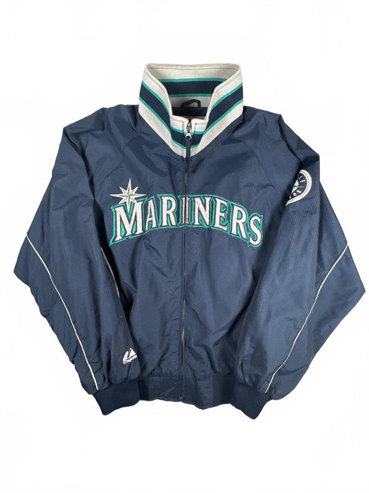 Majestic Seattle Mariners Authentic Collection Jacket Size M