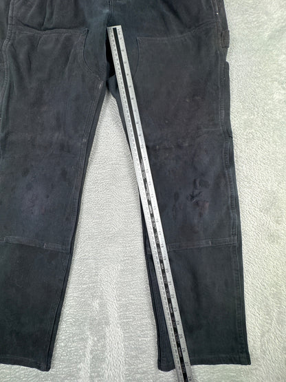 Carhartt Women’s Straight Fit Black Work Trousers Size 8R