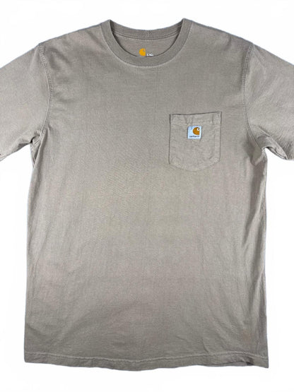 Carhartt Original Fit Tall Large Brown Pocket T-Shirt Large