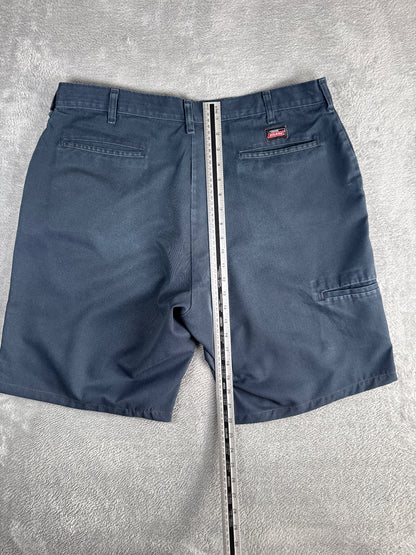 Vintage Classic Dickies Men's Work Shorts Navy Blue - W38