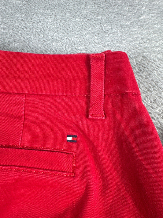 Tommy Hilfiger Women’s Red Chino Trousers Size 12