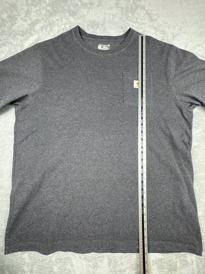 Carhartt Men's Tall Loose Fit Grey Pocket T-Shirt Size XXL
