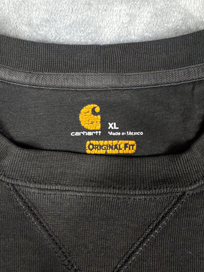 Vintage  Original Fit Black Crewneck Sweatshirt XL