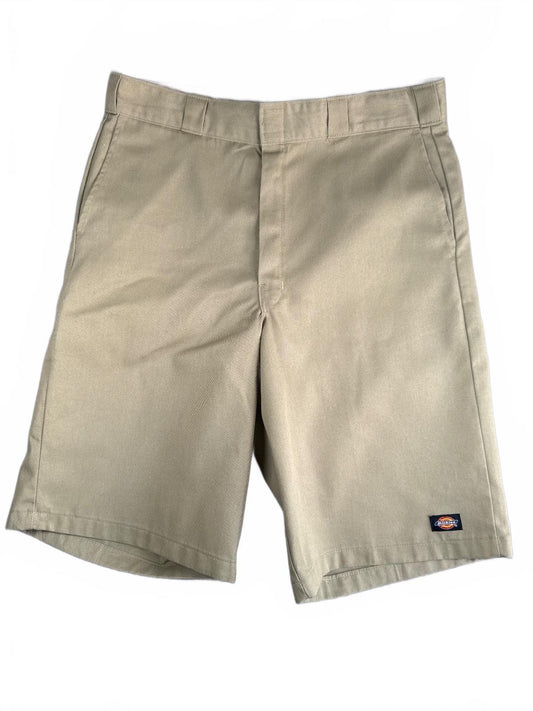 Classic Retro Dickies Men's Classic Khaki Work Shorts W36