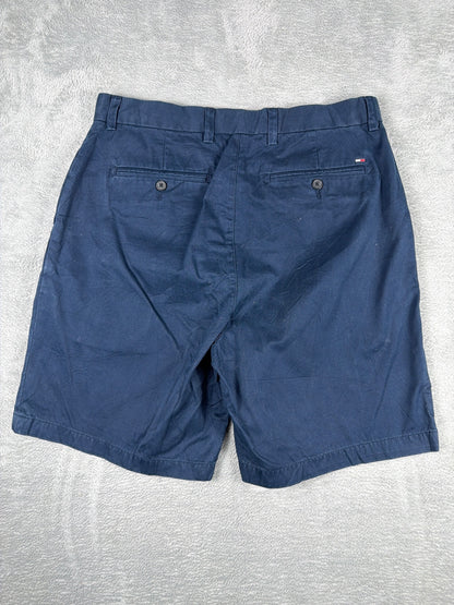 Tommy Hilfiger Navy Cotton Shorts W34