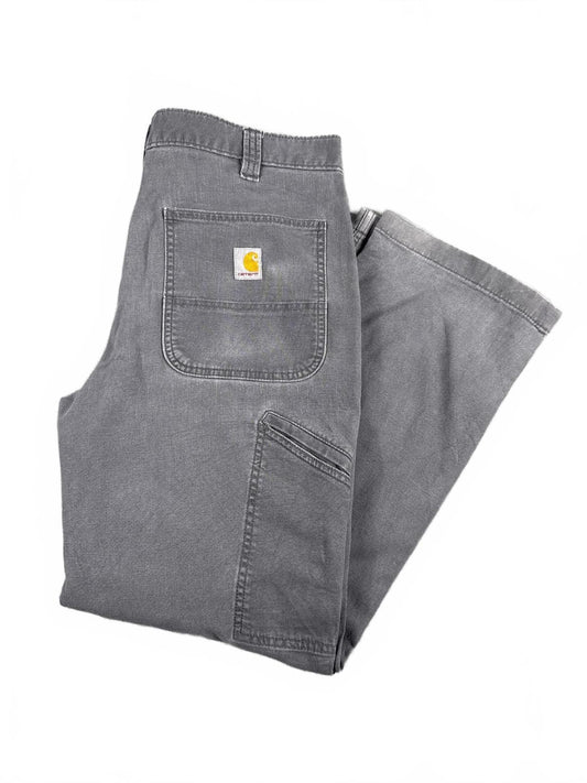 Carhartt Relaxed Fit Grey Work Pants W35 L30