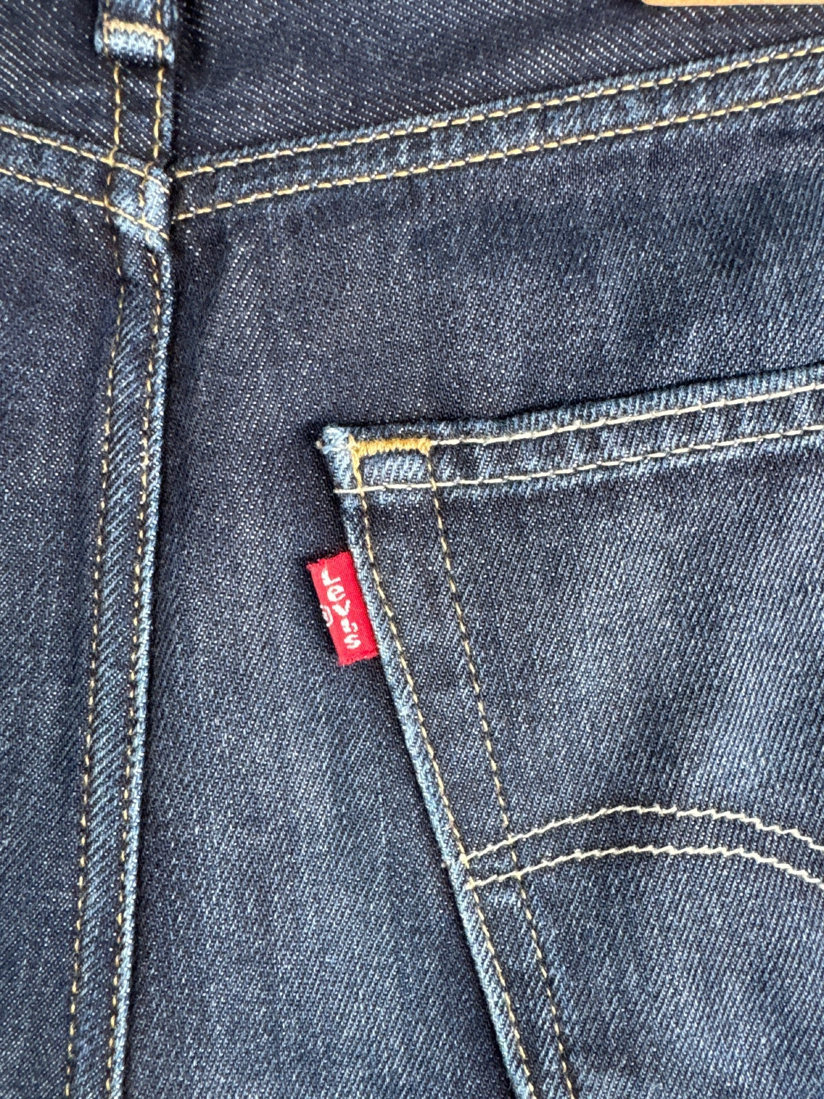 Levi's 522 Denim Dark Blue Shorts W32