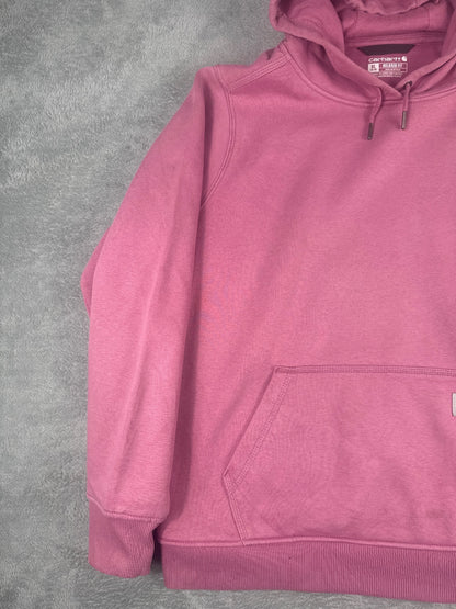 Carhartt Relaxed Fit Hoodie in Pink - XL