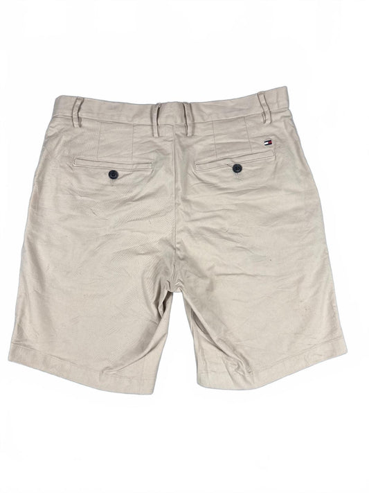 Classic Retro Tommy Hilfiger Beige Chino Shorts Size 32