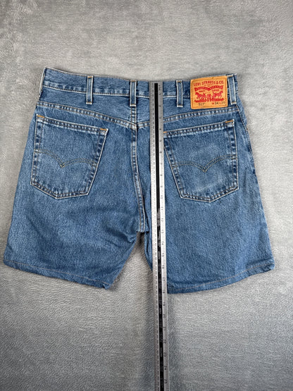 Vintage Classic Levi's 517 Blue Denim Shorts W34