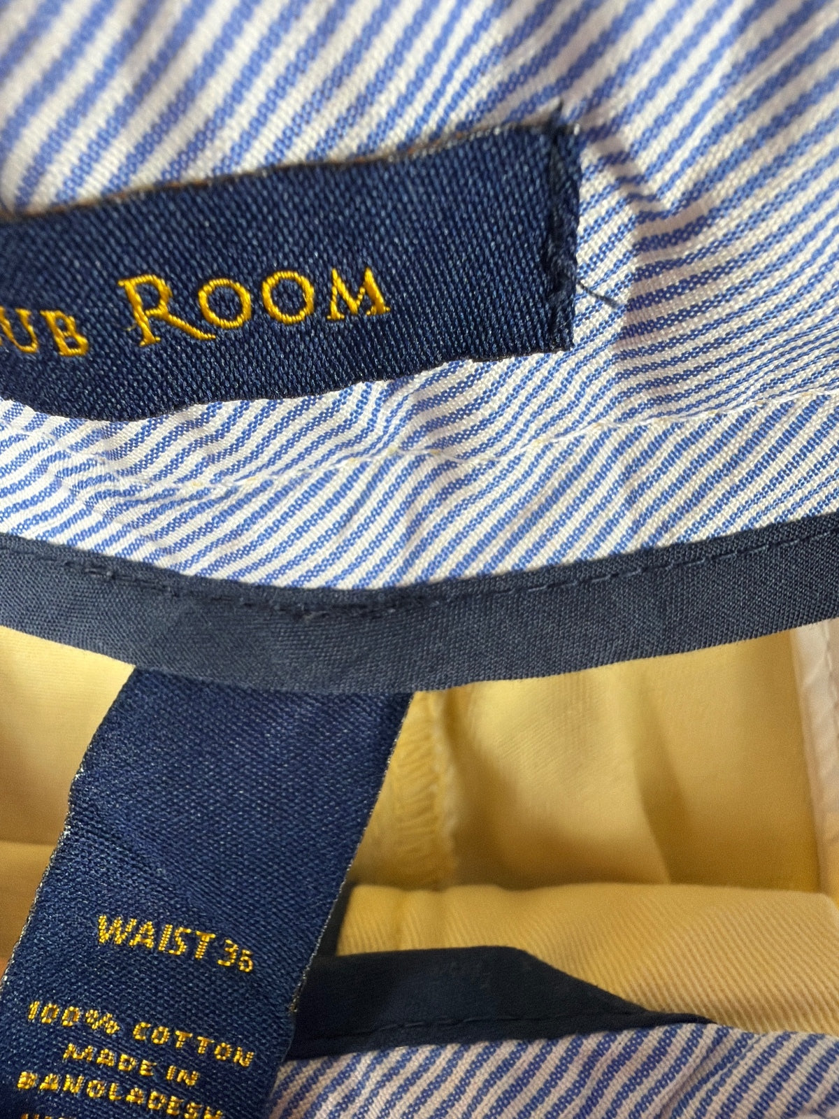 Blue Room Cotton Chino Shorts W36