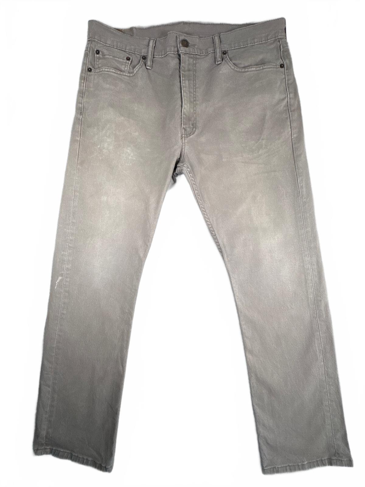 Levi's 513 Men's Slim Straight Fit Grey Jeans W36 L30