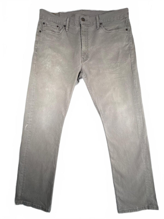 Levi's 513 Men's Slim Straight Fit Grey Jeans W36 L30