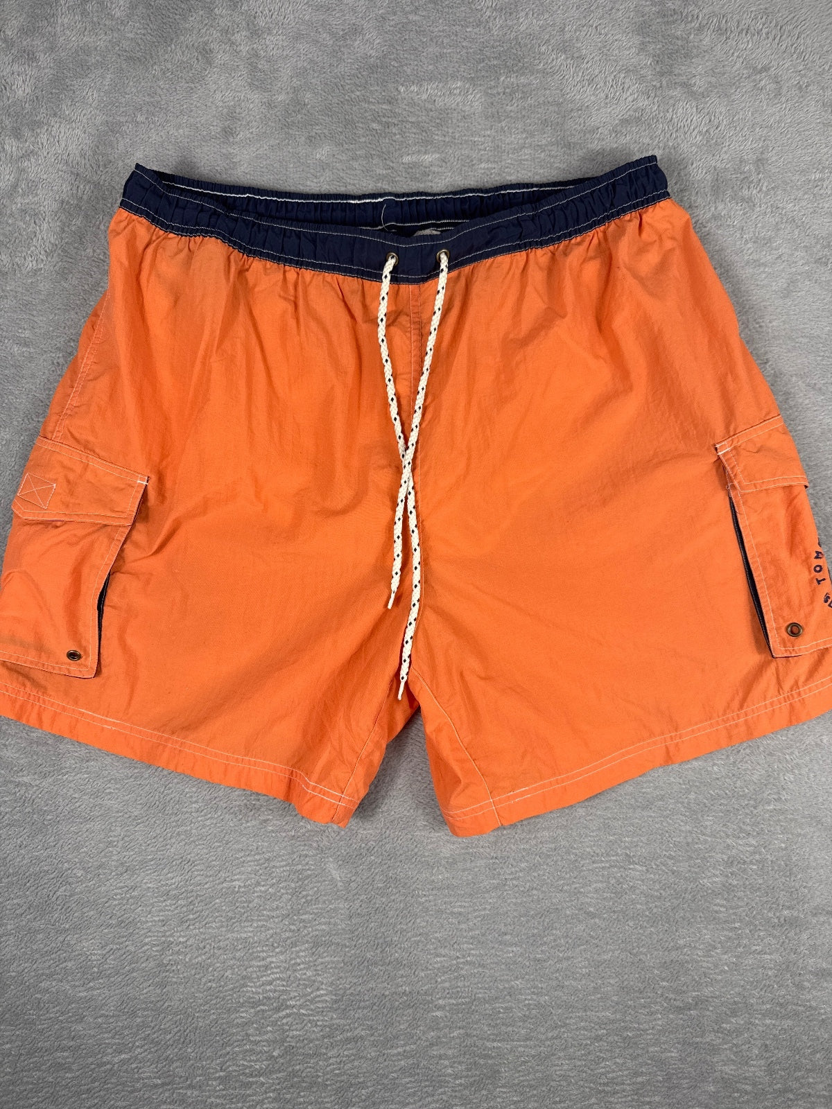 Tommy Hilfiger Orange Island Sports Cargo Swim Shorts - XL
