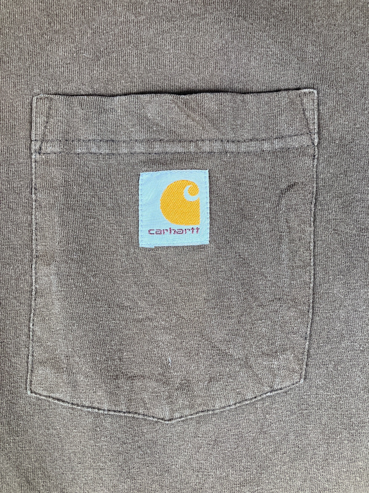 Carhartt Original Fit Brown Pocket T-Shirt Size 2XL