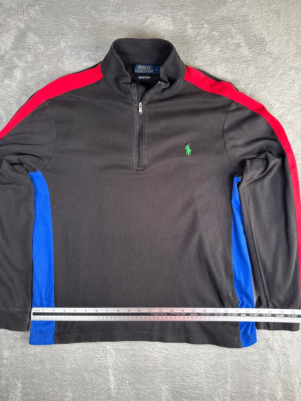 Polo Ralph Lauren Men's Half-Zip multi ColorPullover - Large