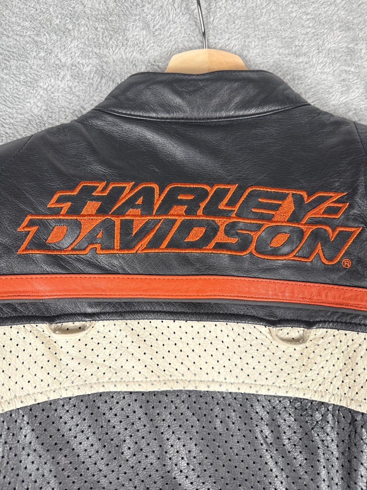 RARE Harley-Davidson Women's Leather Motorcycle Jacket - XS
