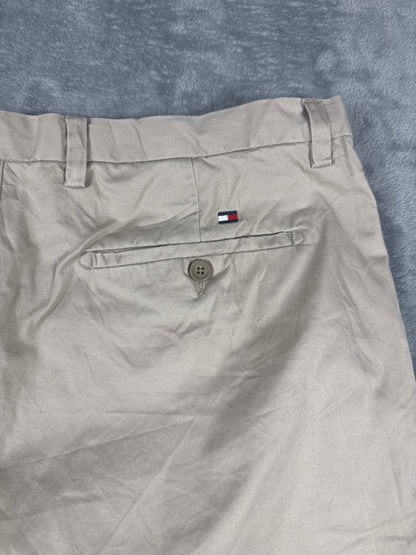 Tommy Hilfiger Beige Cotton Chino Shorts Size 36