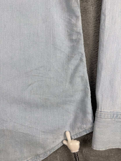 Levi's Classic Fit Light Blue Denim Shirt Size XS
