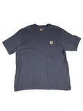 Carhartt Original Fit Navy Blue Pocket T-Shirt Size XL