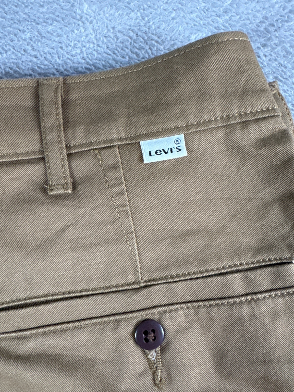 Levi's Men's Khaki Brown Chino Trousers W34 L30