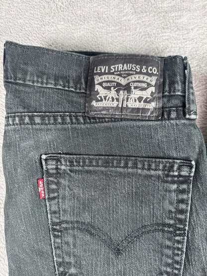 Vintage Classic Levi's Black Denim Jeans W33 L32