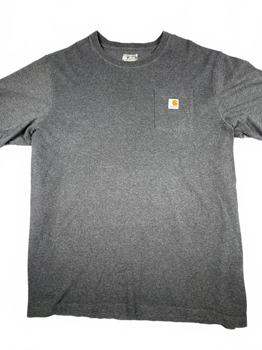 Carhartt Men's Tall Loose Fit Grey Pocket T-Shirt Size XXL
