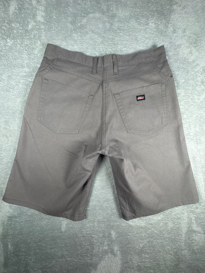 Dickies Men's Grey/Brown Work Shorts W32
