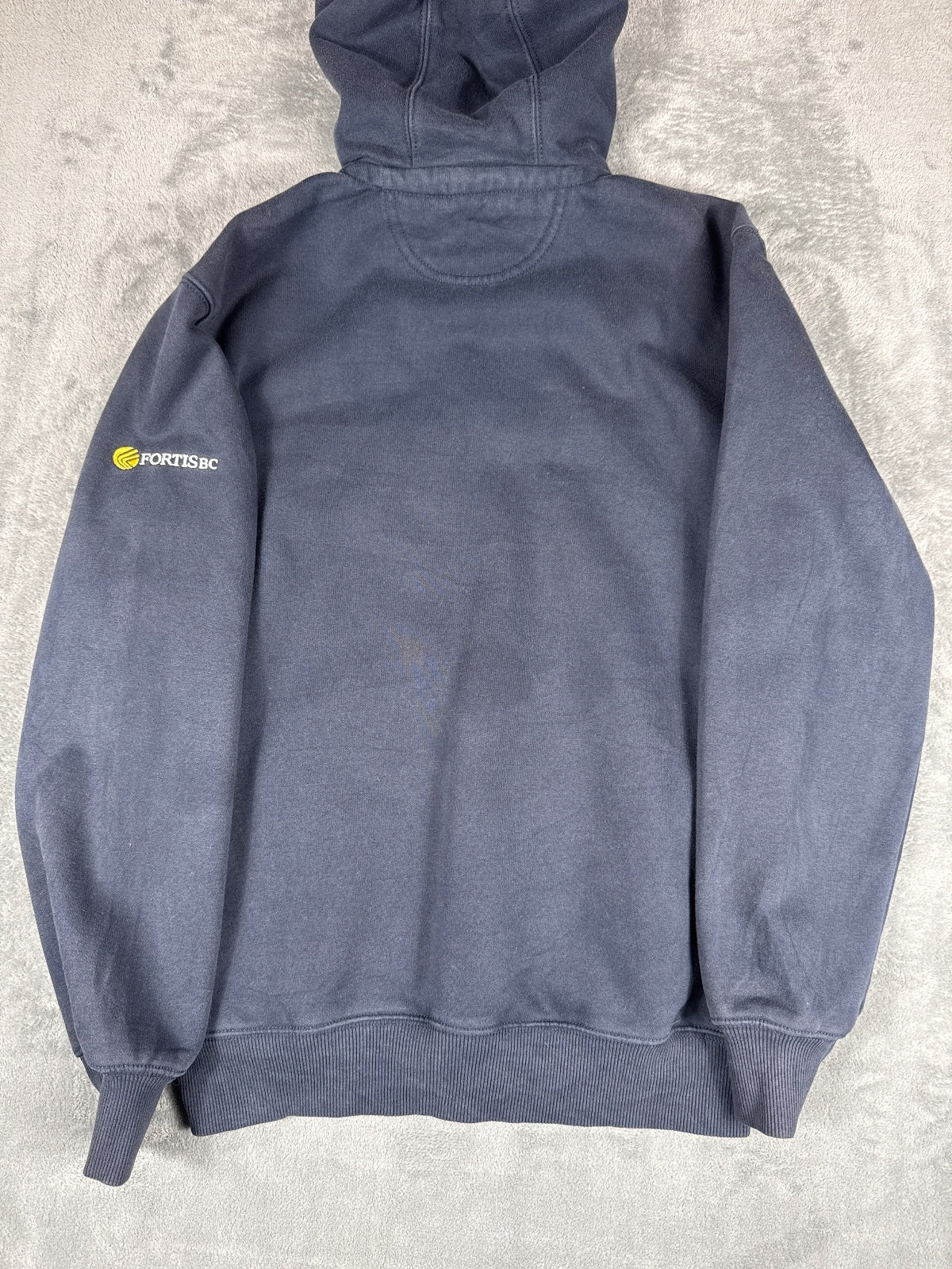Carhartt Rain Defender Loose Fit Navy Hoodie Sweatshirt - S
