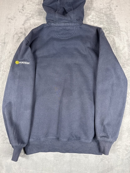 Carhartt Rain Defender Loose Fit Navy Hoodie Sweatshirt - S