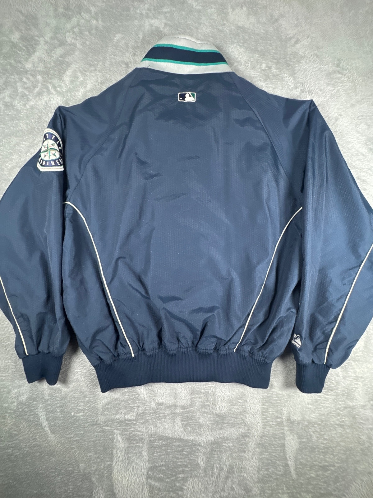 Majestic Seattle Mariners Authentic Collection Jacket Size M