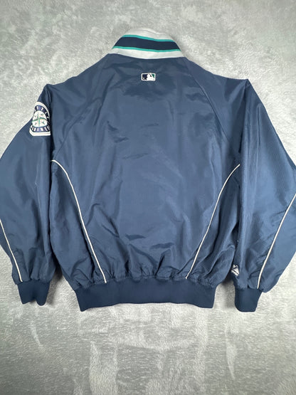 Majestic Seattle Mariners Authentic Collection Jacket Size M