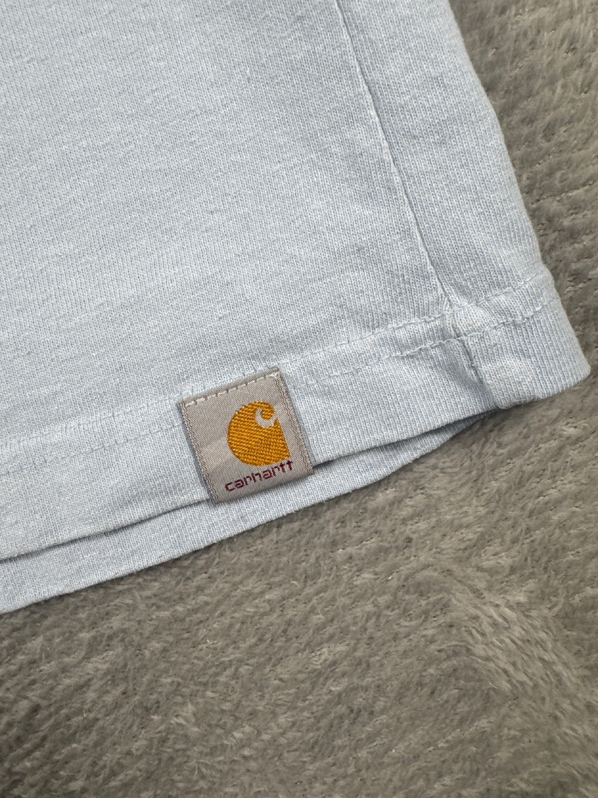 Carhartt Relaxed Fit Graphic T-Shirt in Light Blue Size XL